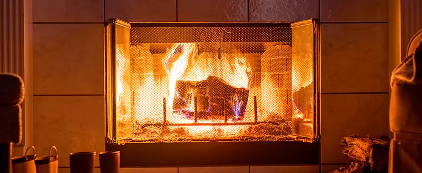 Mendota Hearth Landscape Fireplace Installation in South Ogden, Utah