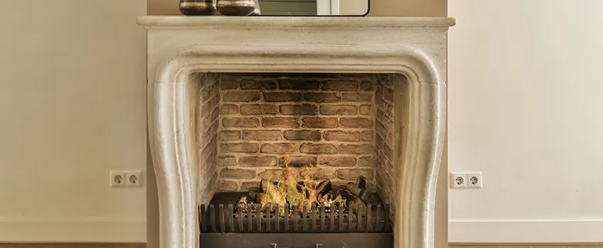 Vintage-style Fireplace Redesign in South Ogden, Utah