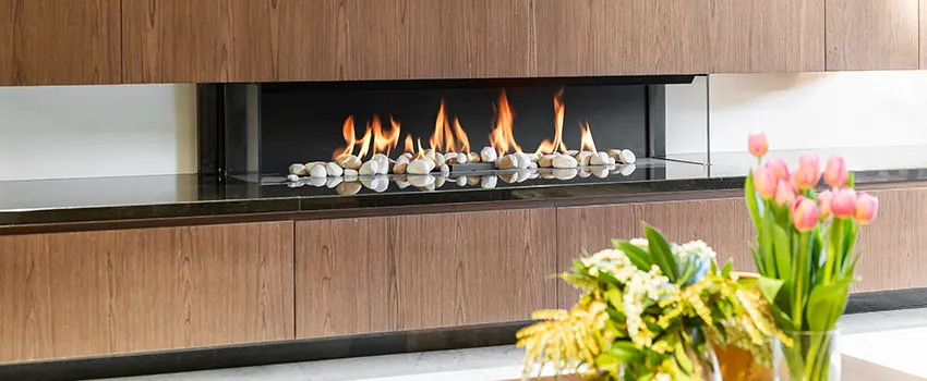 Double-height Fireplace Design Refurbishment in South Ogden, Utah